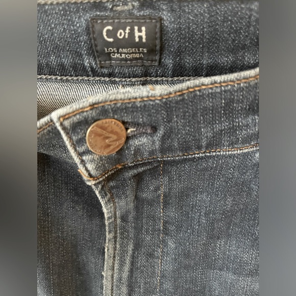 Citizens of Humanity Rocket High Rise Skinny Ankle Split Hem Studded Ventana 30 - Picture 9 of 13